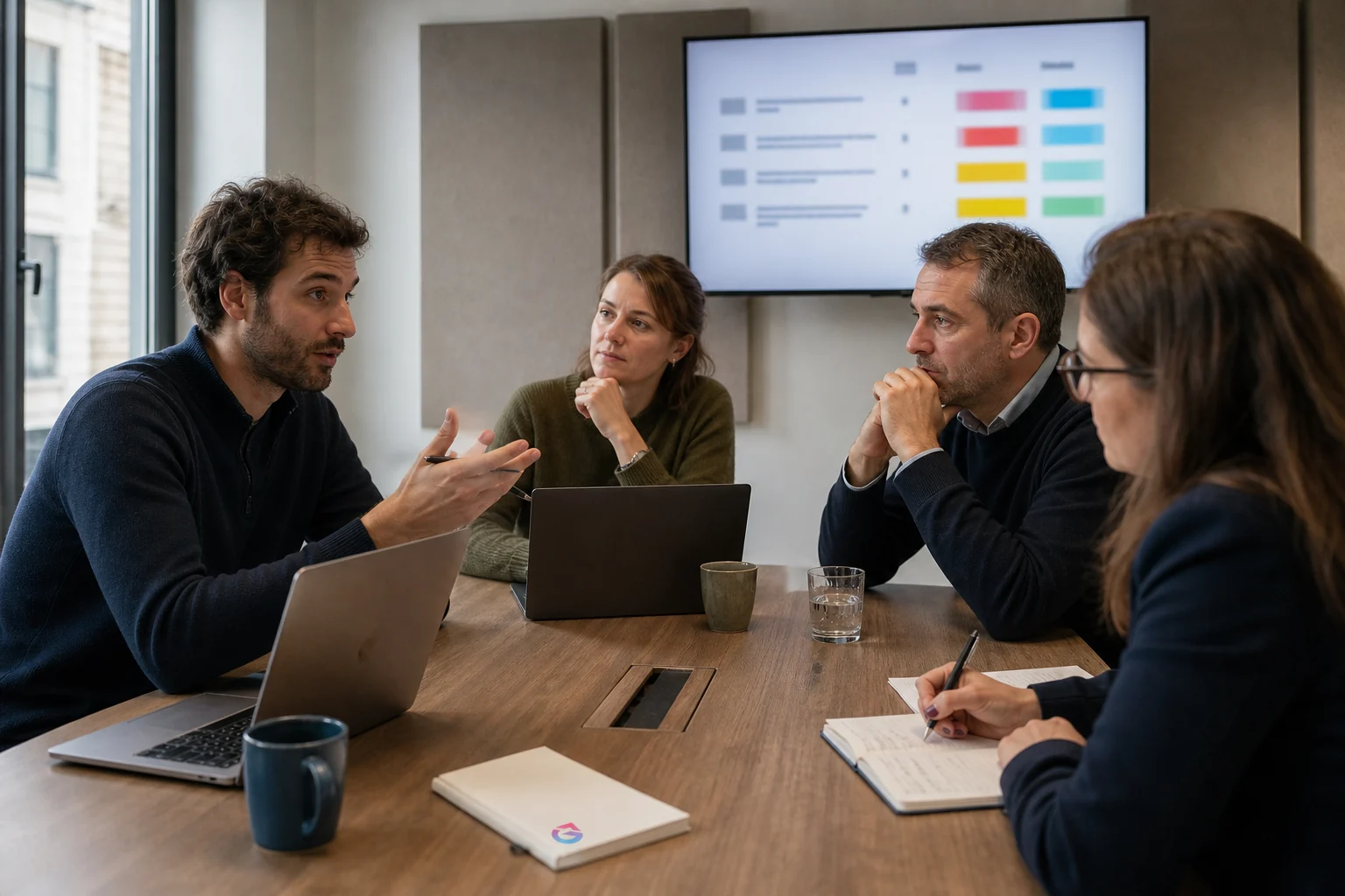 IT governance and audit workshop with a client team